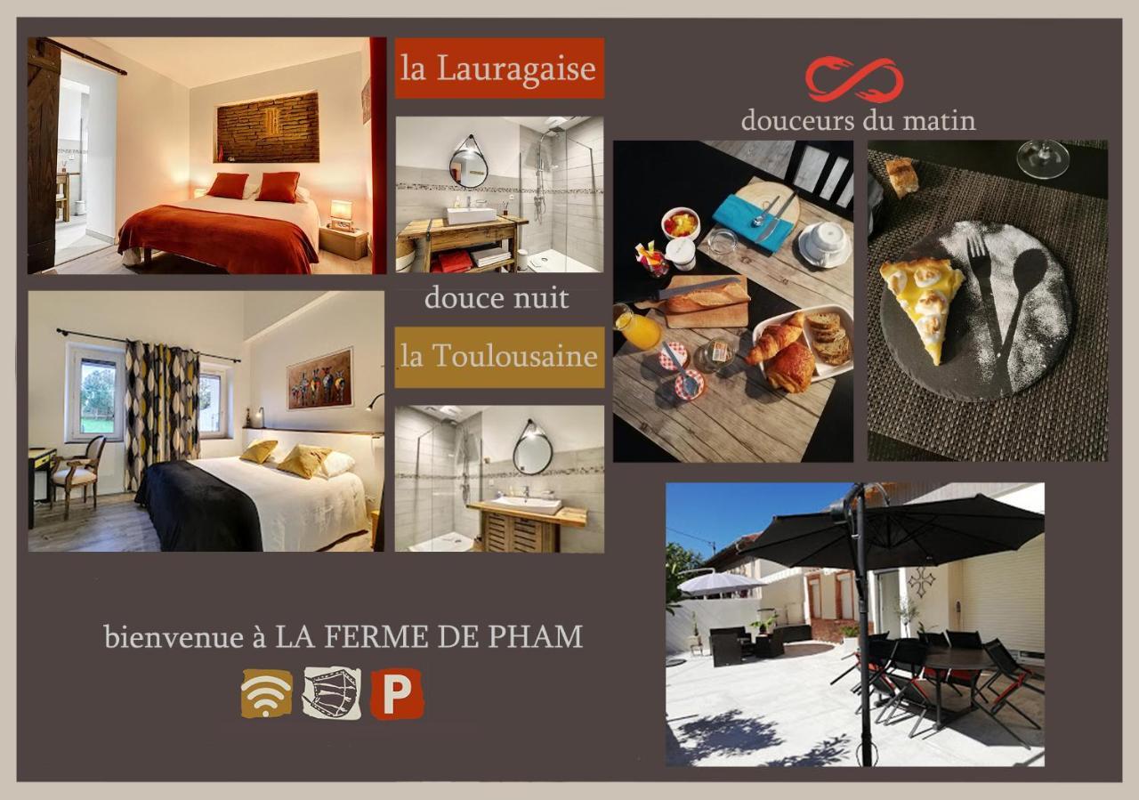 Belberaud La Ferme De Pham B&B 외부 사진